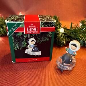 Frosty Friends - Baby Whale - #13 in Series - Hallmark Keepsake Ornament (1992)